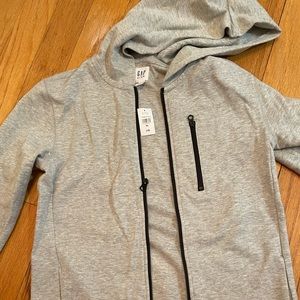 Gap Kids Lightweight Hooded Jacket XL (12) Gray